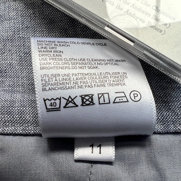 Gray Wide-Leg Women's Pants - Picture 7 of 7